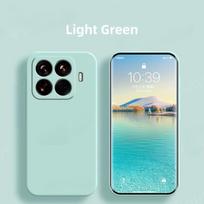 For Xiaomi 15T Pro 13T 14T 17T proCase Original Liquid Silicone TPU Soft Phone Bumper Cases Mi 13 15 Pro 14 Ultra Soft Shockproof Cover Xiaomi 13T Pro gray