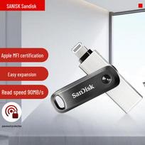 SanDisk iXpand Flash Drive for iPhone, iPad & Computers gray