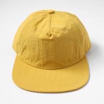 Outdoors Solid Quick Drying 5-Panel Baseball Cap Hip Hop Custom Soft Top Flat Brimmed Snapback Cap Printed logo&56-58cm brown