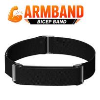 Naujas 2 vnt. nailoninis bicepso dirželis, rankogalis Google Fitbit Air Band fitneso sekikliui, sportinis atsarginis dirželis Google Fitbit Air Dirželiui Google Fitbit Air black