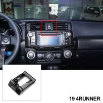 Automobilių priedai Vidinis telefono laikiklio pagrindas, skirtas Toyota Corolla Camry CHR RAV4 Avalon Prado Highlander 4RUNNER be laikiklio 08-13 Corolla gray