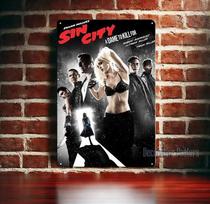 Sin City A Dame To Kill For Retro Movie Metal Poster Tin Sign    Plate 20x30cm（7.8x11.8inch）