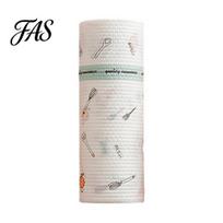 Reusable Kitchen Paper Towel Roll 50/100/200Pcs/Roll Super Water Oil Absorbent Wet Dry Dual And Use Food Grade Tear-off Washable Lazy Rag Dishwashing 20x20cm 50pcs white