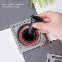 2 Pack Anti-Odor Floor Drain Core Anti-Clogging Shower Drain Plug Sewer Drain Core  Shower Area juoda