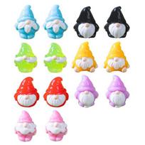 14Pcs Micro Landscape Ornament Mini Gnome Easter Figure Miniature Garden yellow