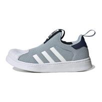 Adidas Originals Superstar 360 Tinklelio Kasdieniai Patvarūs Žemi Vaikų Riedlenčių Batai Vaikų Sportbačiai Mėlyni Balti IF5917 28.5 gray