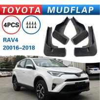 Toyota RAV4 purvasaugis 2016-2018 m. automobilių padangų modifikavimo dalys, Apsaugantis nuo purslų purvasaugis, priekinių ir galinių ratų sparnas 2016-2018 black