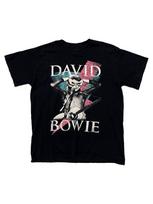Vintage David Bowie T-shirt Big Logo Rock Tee Short Sleeve Unisex Shirt S-5XL Unisex T-Shirt S gray