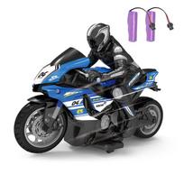 1/10 Elektrinis Motociklas RC Automobiliai Mastelis Didelio Greičio Lenktynės 4 Kanalai Nuotolinio Valdymo Skydelis Atstumas 35 Metrai Visureigio Modelis black