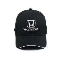 For Honda Baseball Cap Outdoor Summer Sports Hat Embroidered Men Women Baseball Cap For Honda Civics CBR300RR CBR600RR 500 CBR65 black