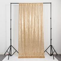 1 PC Sequin Backdrop,Glitter Background Curtains Shimmer Photography for Party Wedding Birthday Christmas Shower Back Drop Decor W: 60cm*L:240cm