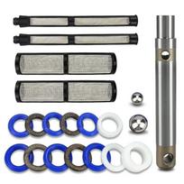 ABBY-Airless Sprayer Accessories Pump Repair Kit 244194 Filter And Plunger Rod For 390/395/490/495/595 Models gray