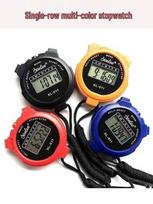 Sports Stopwatch Timer for Fitness and Competition Whistle black