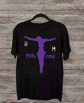 Collection Depeche Mode Band Gift For Fan Black Unisex T-shirt XXXL gray