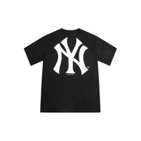 New Era MLB Series New York Yankees Classic NY Back Logo Crew Neck Short Sleeve T-Shirt Unisex T-Shirt Black 12711605 M black