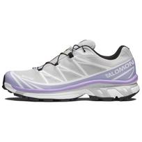 Salomon XT-6 GORE-TEX Gray Violet Cosmic Sky White Unisex Sneakers Grey L49215000 38 white