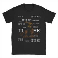 Unisex Spring Summer Trap Fnaf At Freddys Trumpet Tshirts Vintage 100 Cotton Clothing Vintage Short Sleeve Crew Neck Tee Tshirt S gray