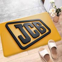 Ekskavatoriaus J-JCB Logotipo Grindų Kilimėlis Neslystantis Skalbimo Kambario Kilimėlis Skalbimo Dekoras Balkonas Vaikų Svetainė Namų Kilimai 50x80cm