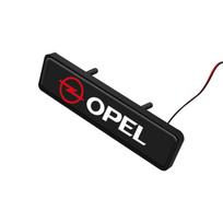 For Opel In3ABS Car LED Front Grille Emblem Light Sticker Decor For Opel Meriva Corsa Astra Vivaro Signum Insignia Mokka Adam Combo Junior