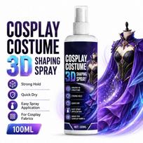 Fabric 3D Styling Spray for Clothing and Projects One Size black