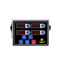 Stainless Steel Housing Commercial Kitchen Timer 4/6/8 Channel Loud Alarm Countdown Timer Rugged Design Durable Construction