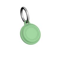 Silicone Keychain Case Shell Full Coverage Tag Holder New Protective Cover for Moto Tag žalia