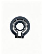 MagSafe Magnetic Phone Holder: Multifunctional Metal Stand with Strong Magnetic Adsorption and Portable Design. black