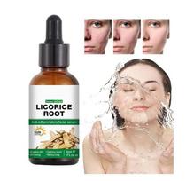 Digitalzap® Licorice Root Face Serum for Glowing Skin | Dark Spot Corrector & Skin Brightening Serum | Evens Skin Tone | Hydrating Facial Serum fo beige
