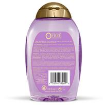 OGX Hydrate & Color Reviving + Lavender Luminescent Platinum Shampoo, 13 Ounce Bottle Sulfate-Free Surfactants gray