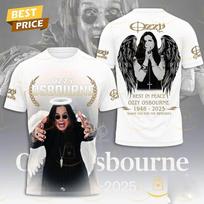 New Heavy Metal Rock Singer Ozzy Osbourne Band 3d Print T-shirt Men Women Fashion Plus Size Hip Hop Sports Short Sleeve Tops Tee S