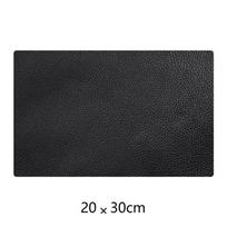 Leather Repair Sticker Scratch Resistant No Odor Imported Glue 70x200cm Large Patch for Sofa Car Seat Jacket Fix A29 black