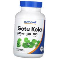 Gotu Kola extract, Gotu Kola 500, Nutricost  180caps (71647093) 180caps