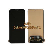 Pilnas LCD ekrano ir jutiklinio skydelio surinkimas Oukitel WP200 Pro P1 beige