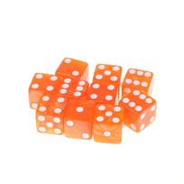 6 pusių žaidimo kauliukai 16 mm akriliniai D6 kauliukų rinkinys Dnd, RPG, stalo žaidimams arba matematikos mokymui, aventurino įspūdžio kauliukai blue