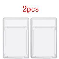 35PT Žaidimų Kolekcijos Kortelių Apsauga Prekybos Kortelių Patvarūs Įmautai 90x65mm Stori Žaidimams Sporto Kortelėms Kietas Plastikinis Laikiklis