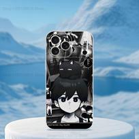 E-Emotion O-Omori Game For iPhone 12,Mini,16,X,17,Plus,11,Max,13,XR,15,Pro,14,SE,XS,Transparent Soft Cover Case iPhone17 gray
