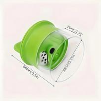 1pc Spiral Multifunctional Kitchen Grater, Rotary Carrot Cucumber Peeler And Spiralizer, Vegetable Cutter, Suitable… More green