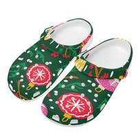 Colorful Printed EVA Casual Clogs Women Men Lightweight Slip On Soft Travel Use Beach Garden Daily Walking Home Slippers Home Use 36 balta