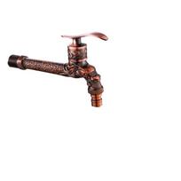 Dragon Head Design Antique Faucet Freeze-Resistant Material Wall-Mounted Structure Dragon Spout Tap Exquisite Spout