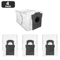 Dust Bags Replacement for MOVA Z60 Ultra Roller Complete Robot Vacuum and Mop 4 Filtration Layers Pack of 4 or 10