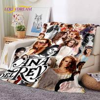 Madinga Lana Del Rey dainininkė Lizzy Grant minkštas flanelės pledas, metamas pledas, patogus pledas piknikui, lovoms, sofai, namų miegamajam 75X95CM