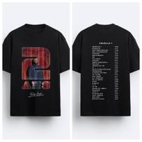 Fally Ipupa FORMULE 7 2026 new relaxing Tshirt Unisexs Summer Cotton Hiphop Breathable Fashion Round Neck Short Sleeve Tops S brown