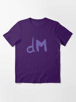 Depeche Mode Dm Essential T-Shirt M baklažanų spalva