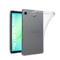 For Samsung Galaxy Tab A11 8.7  SM-X130 /A11+( Plus) 11 inch 2025 Case SM-X230 SM-X233 Airbag Clear Cover Funda  Soft TPU shell gray