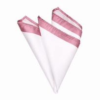 23*23cm Klasikinis Raudonais Kraštais Kišeninė Skarelė Vestuvių Šventė Vyriški Kostiumai Kišenė Vienspalvė Daugiaspalvė Vestuvinė Servetėlė Vestuvių Ceremonija white