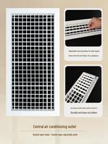 Custom Aluminum Alloy Air Vent Grille Cover for Ventilation Free sample with collection and purchase