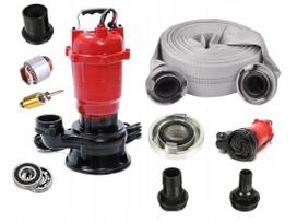 Septic Tank Water Pump + Fittings + Hose 7777 30m