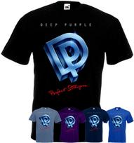 Deep Purple Perfect Strangers t-shirt hard rock band all sizes S-5XL XL blue