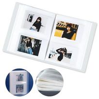 120 kišenių mini fotoalbumas LIVMAN EPA-01 portretų ir kraštovaizdžio formato 9x6,5 cm nuotraukoms, skaidrus