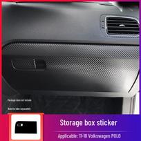 Apsauginis lipdukas nuo įbrėžimų 2011-2018 m. VW Polo centrinės konsolės interjerui gray
